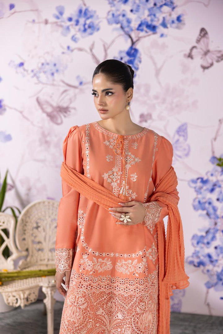 Peach Moonstone-Luxury Pret (3PC)