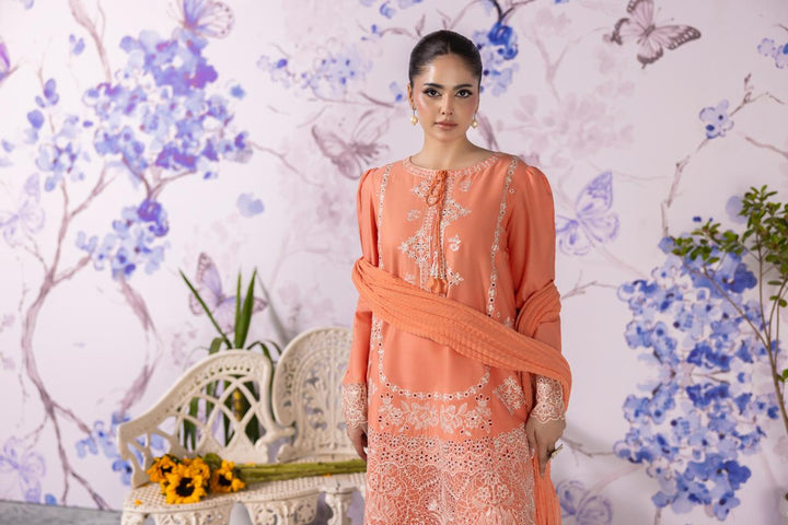Peach Moonstone-Luxury Pret (3PC)