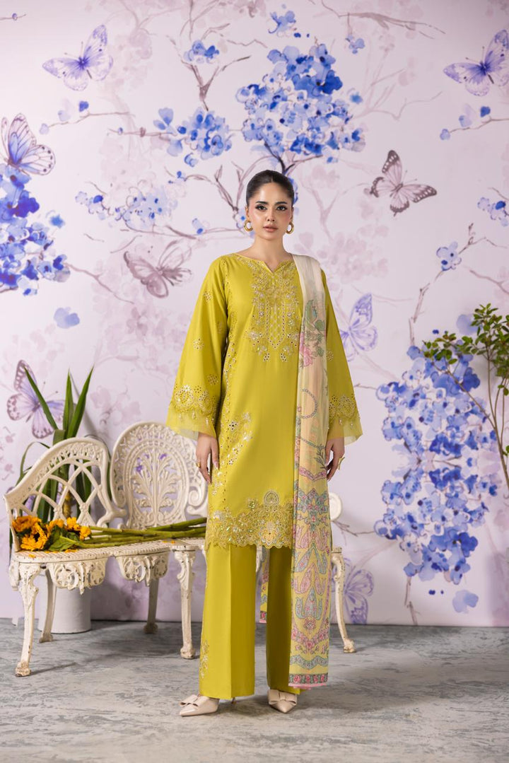 Citrine-Luxury Pret (3PC)