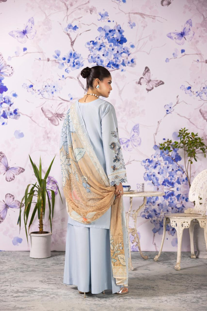 Aquamarine-Luxury Pret (3PC)