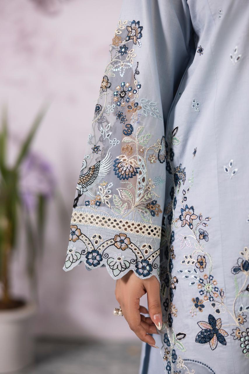 Aquamarine-Luxury Pret (3PC)