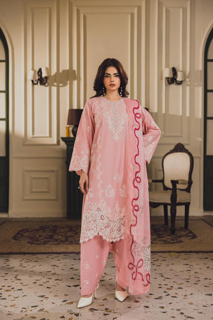 Rose Quardz- Luxury Pret (3PC)