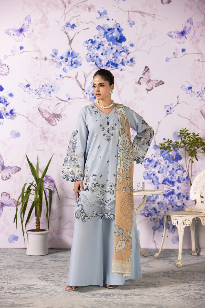 Aquamarine-Luxury Pret (3PC)