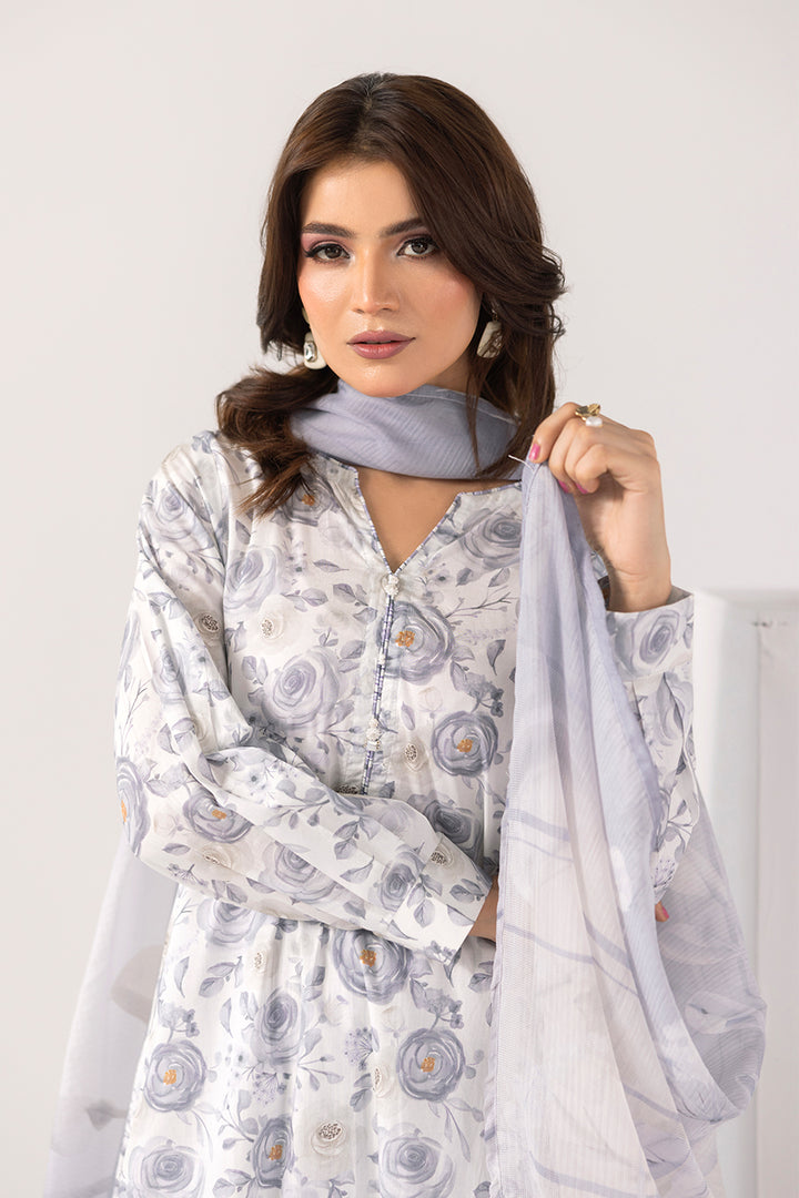 Whispering-Printed Luxury Pret(3Pcs)