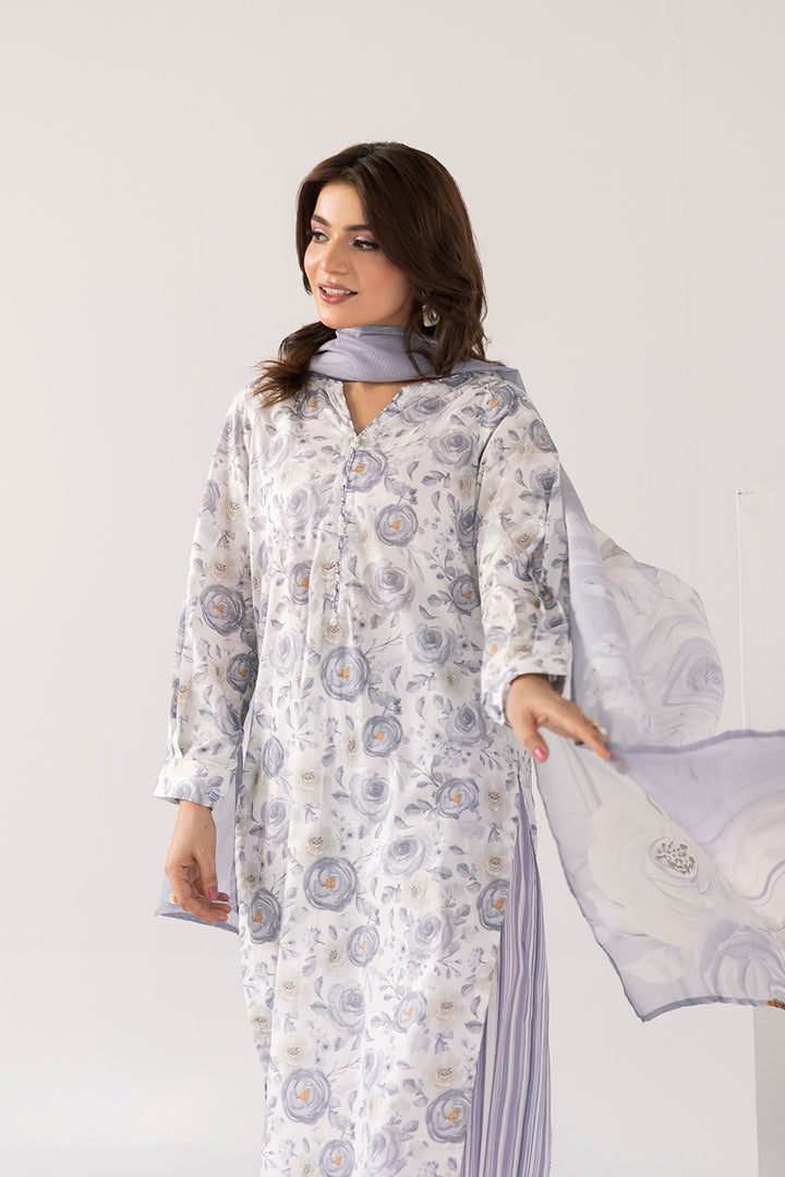 Whispering-Printed Luxury Pret(3Pcs)