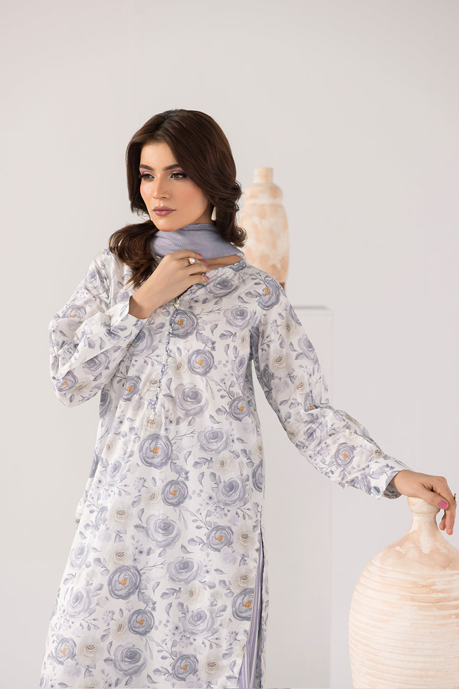 Whispering-Printed Luxury Pret(3Pcs)