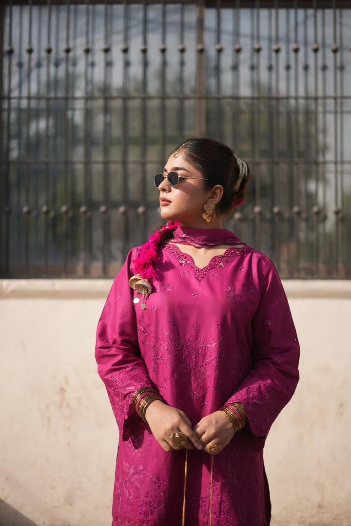 Charoite Emb-3PC - Zeenat Pret