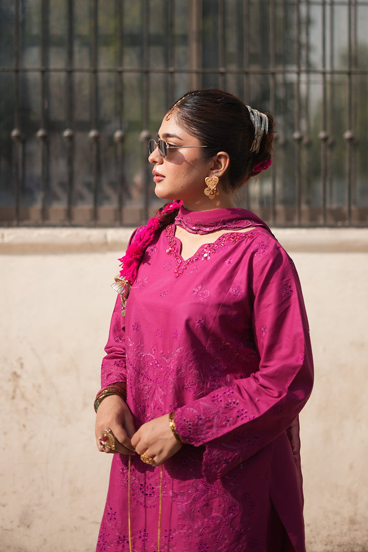 Charoite Emb-3PC - Zeenat Pret