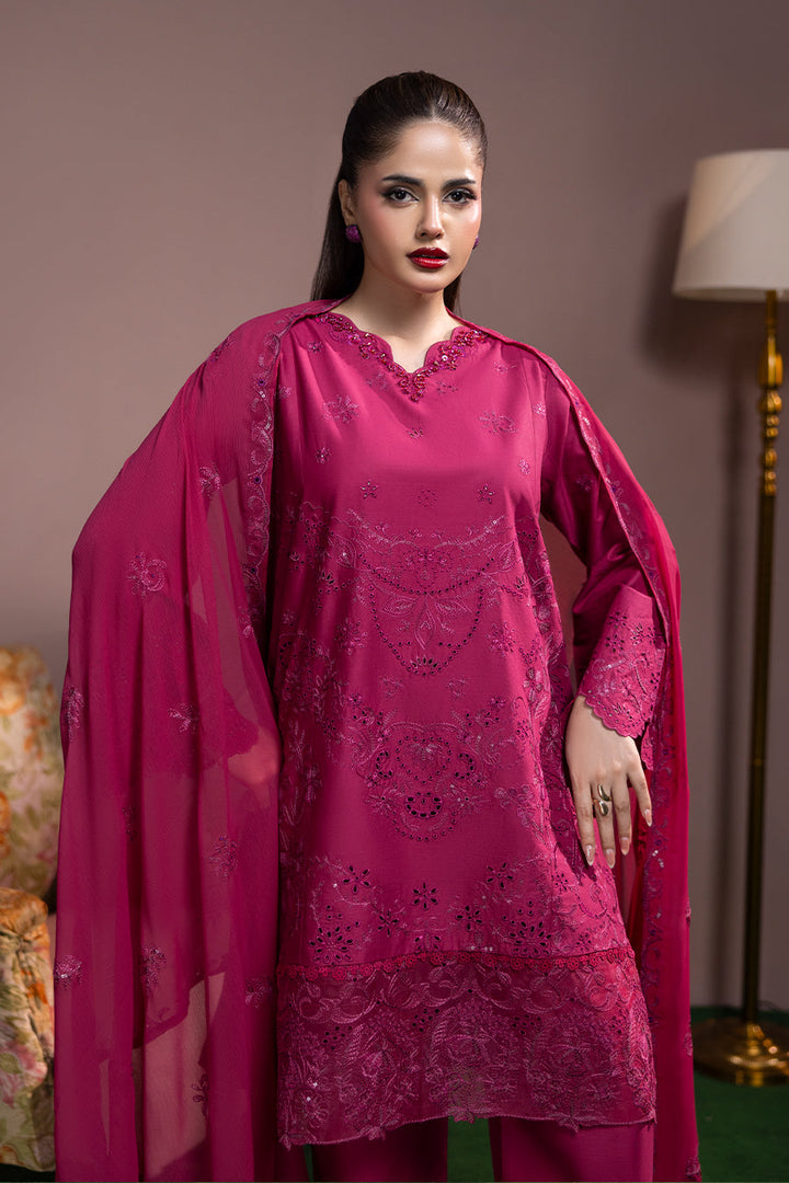 Charoite Emb-3PC - Zeenat Pret