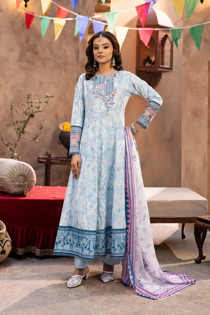 Sitara - Cotton Cambric Frock (3PC)