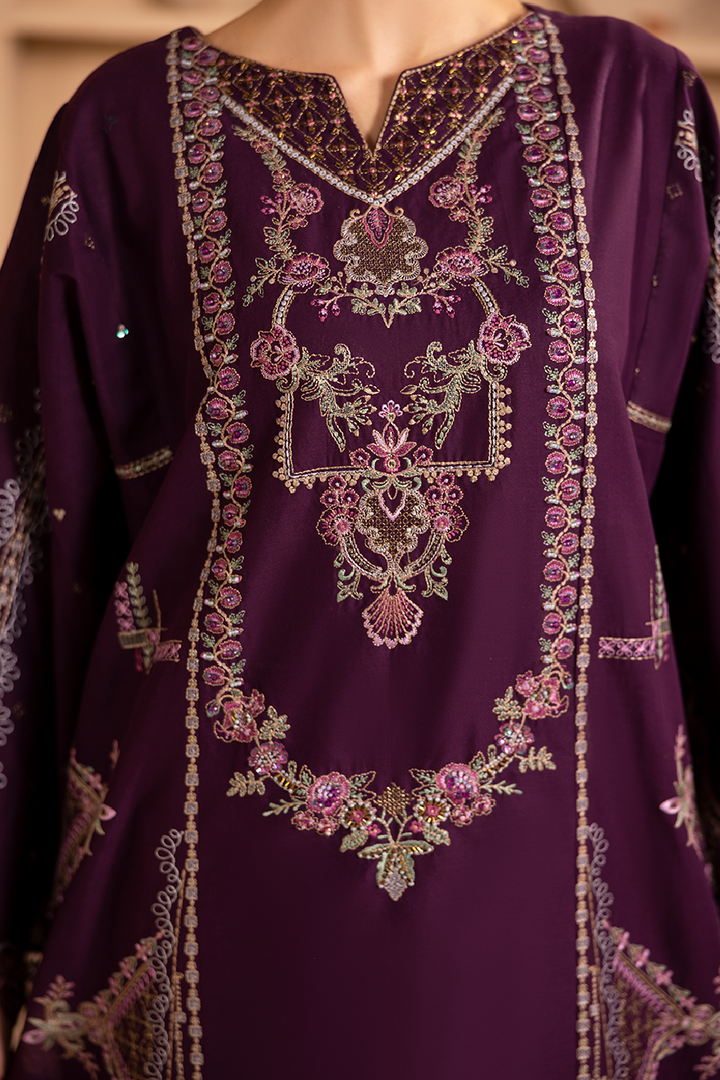 Hazel Emb-3PC - Zeenat Pret