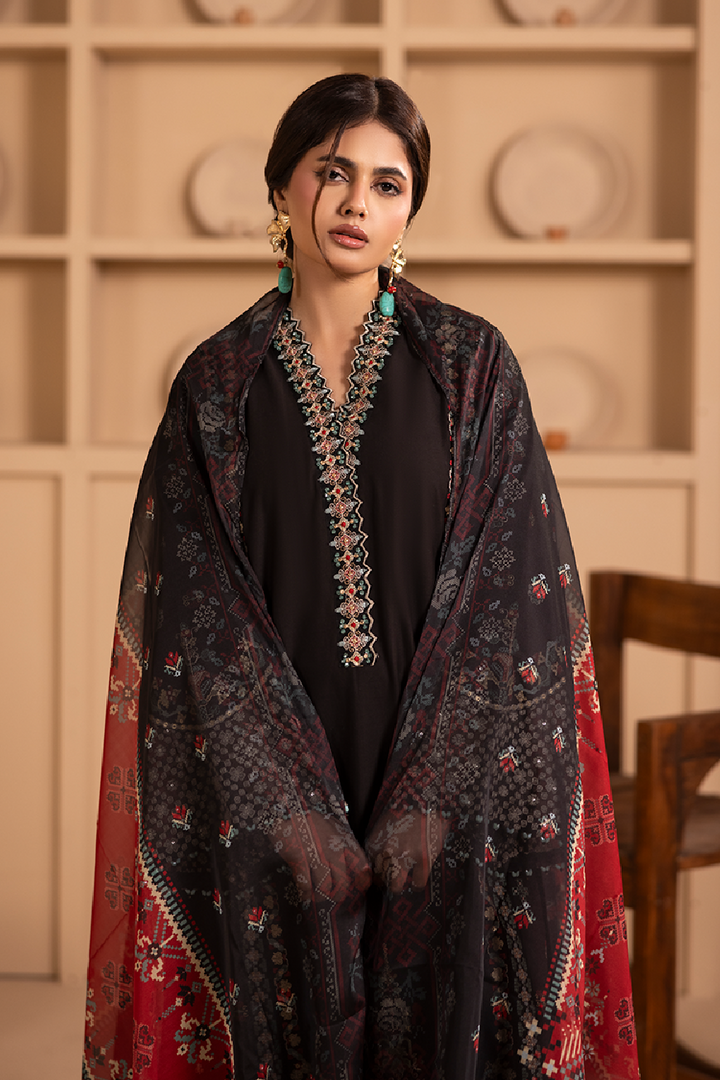 Jabeen Emb-3PC - Zeenat Pret