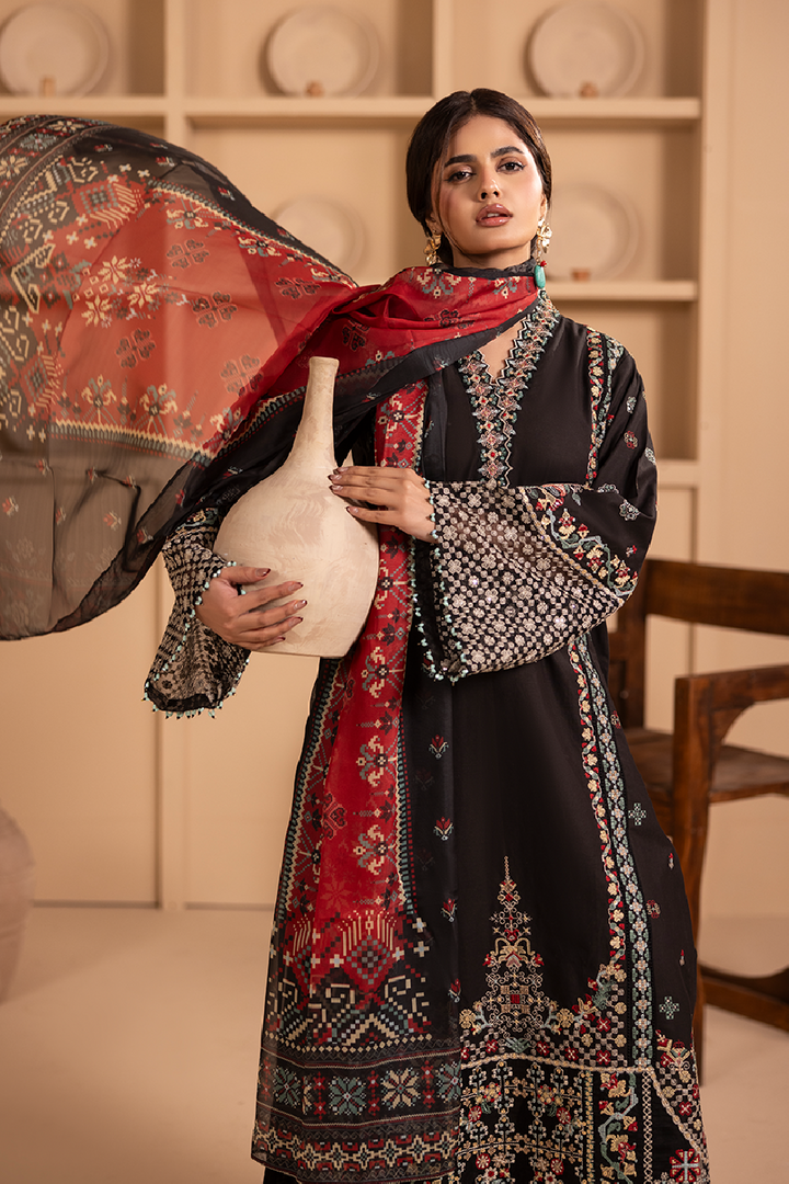 Jabeen Emb-3PC - Zeenat Pret
