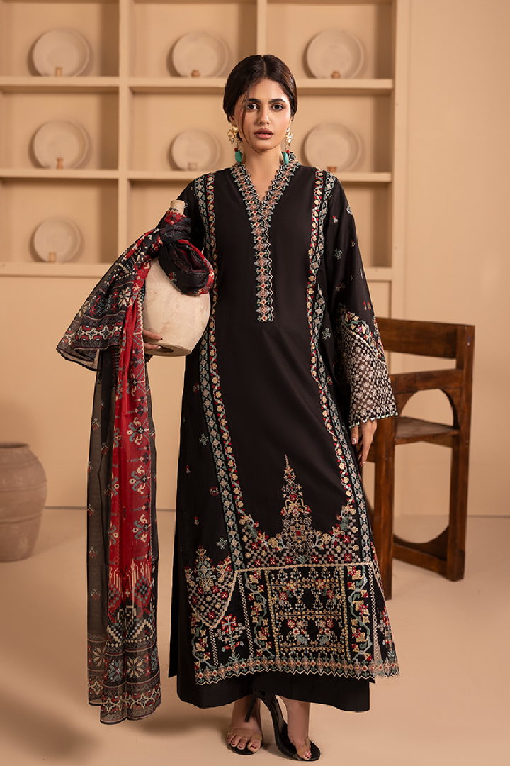 Jabeen Emb-3PC - Zeenat Pret