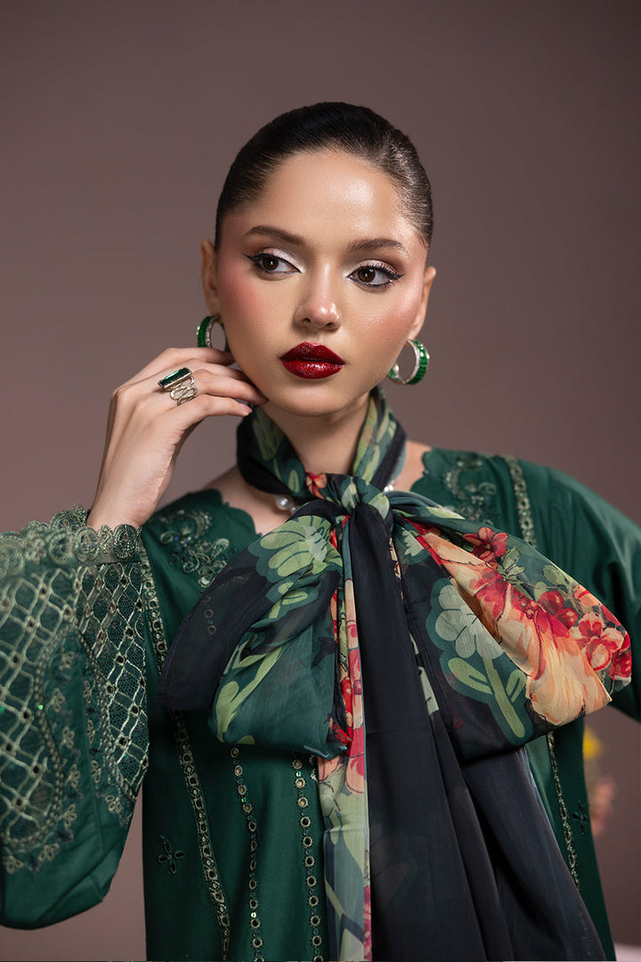 Jade Emb-3PC - Zeenat Pret