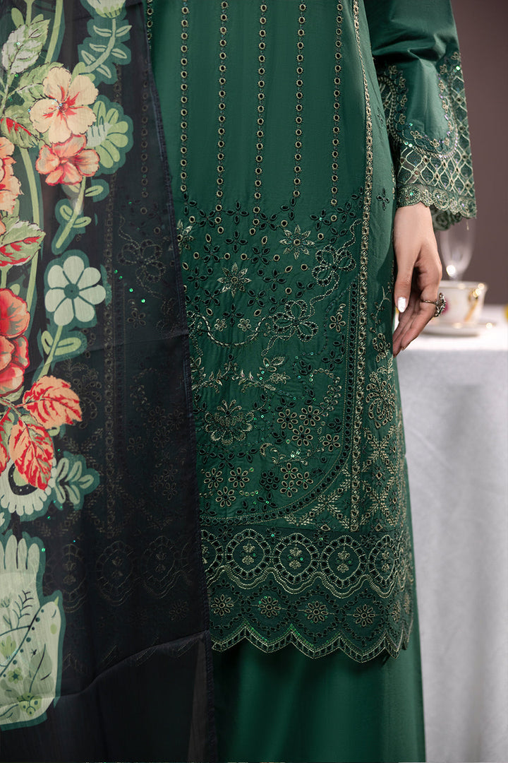 Jade Emb-3PC - Zeenat Pret