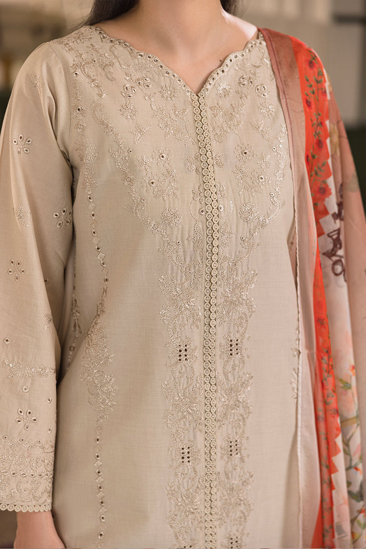 Jasper Emb-3PC - Zeenat Pret