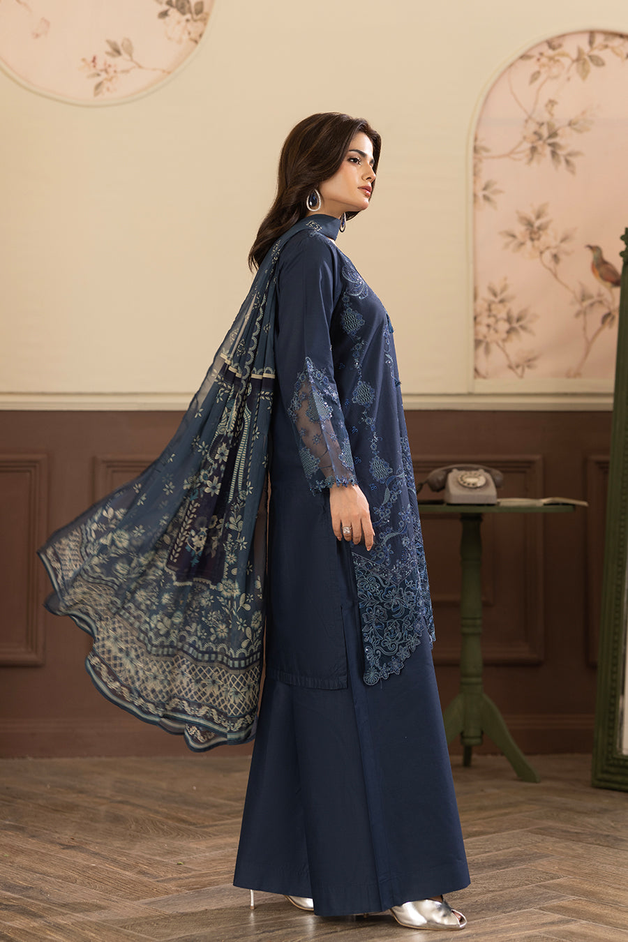 Kyenite Emb-3PC - Zeenat Pret