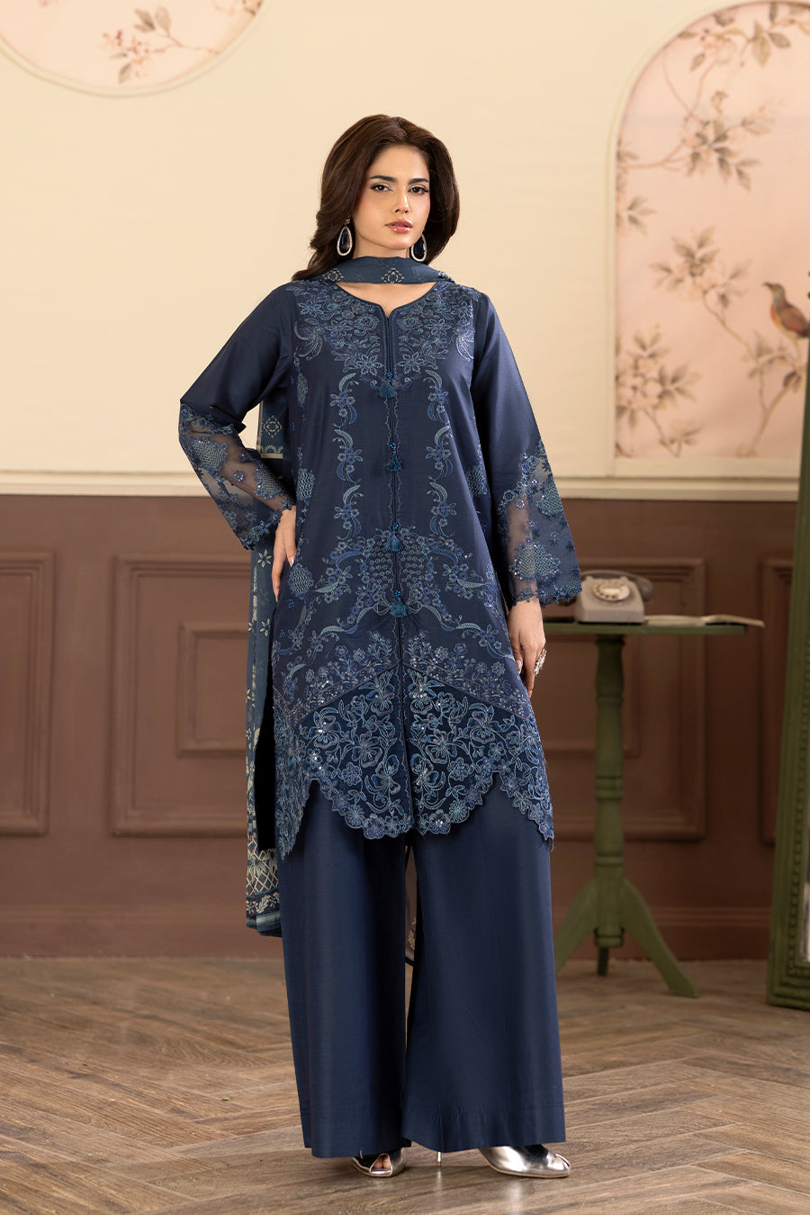 Kyenite Emb-3PC - Zeenat Pret