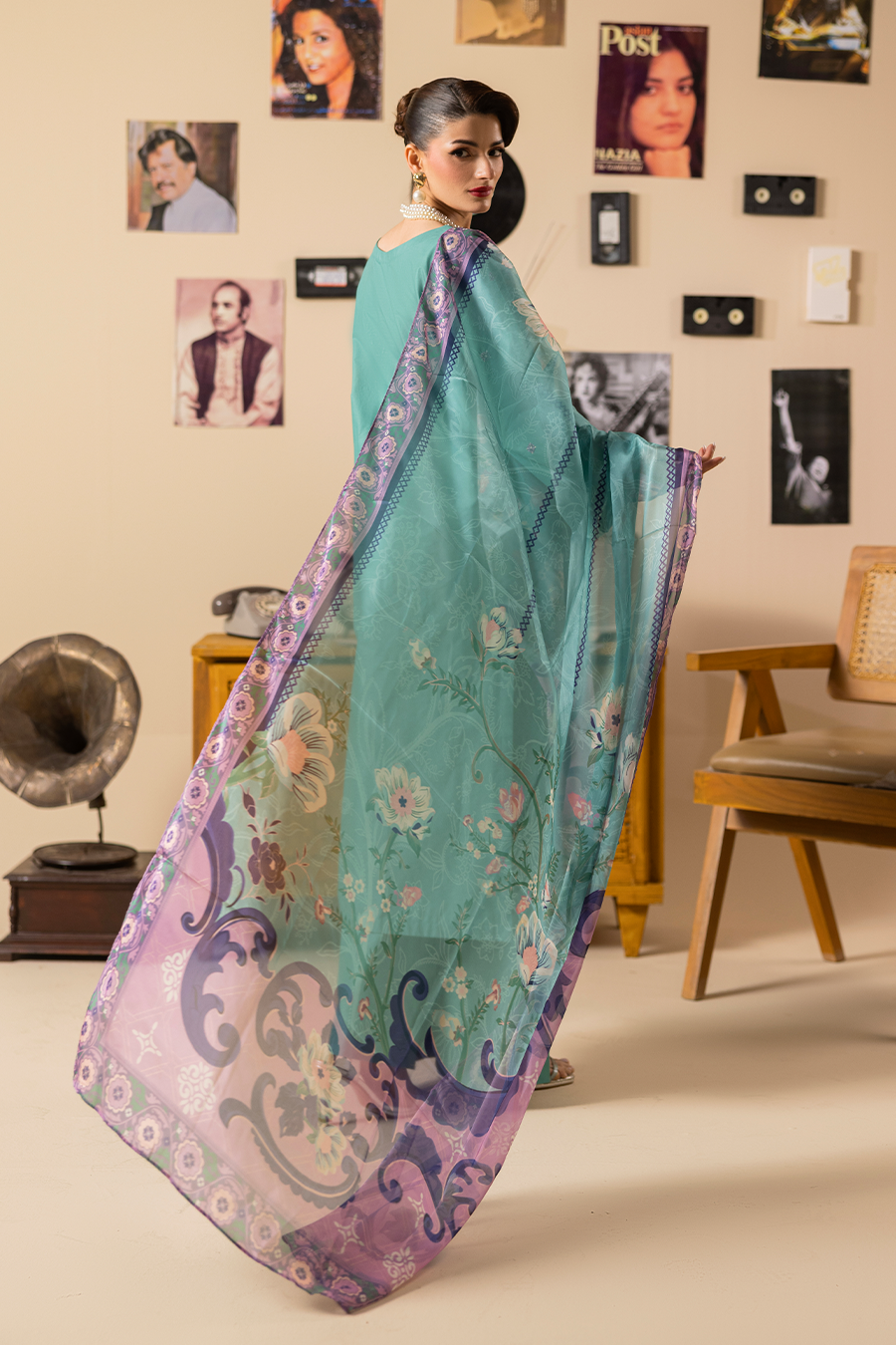 Lumara Emb-3PC - Zeenat Pret