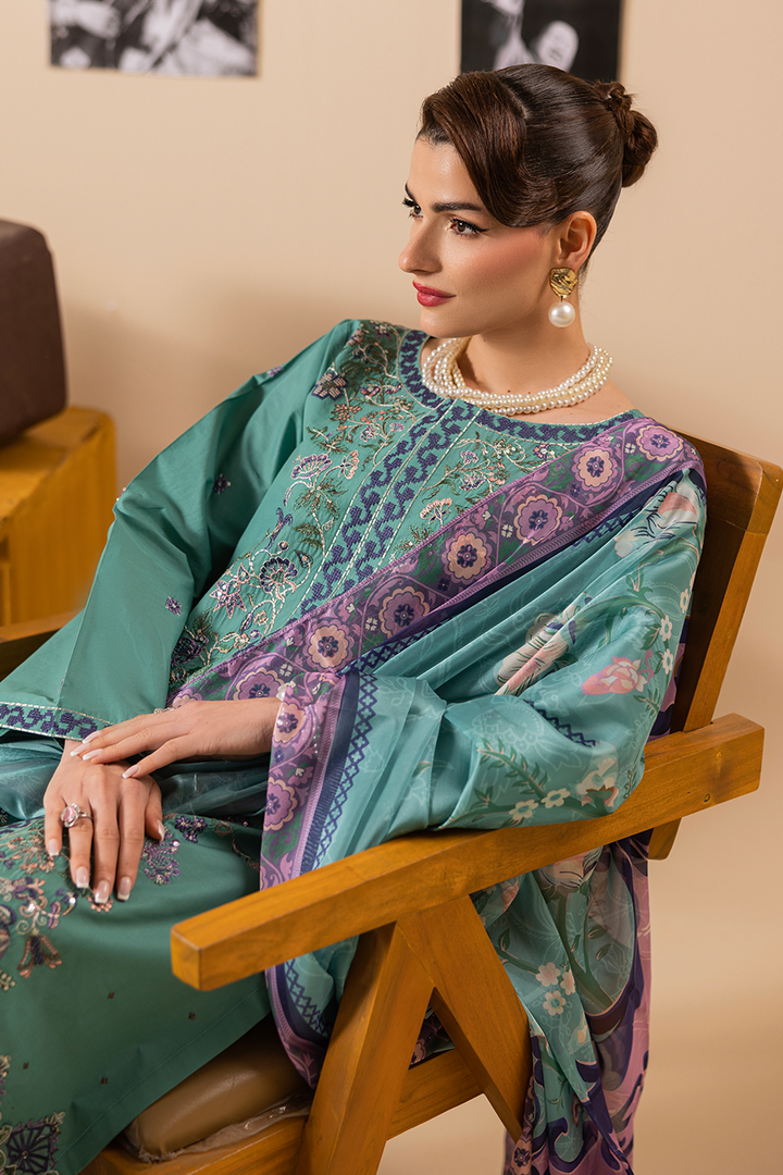 Lumara Emb-3PC - Zeenat Pret