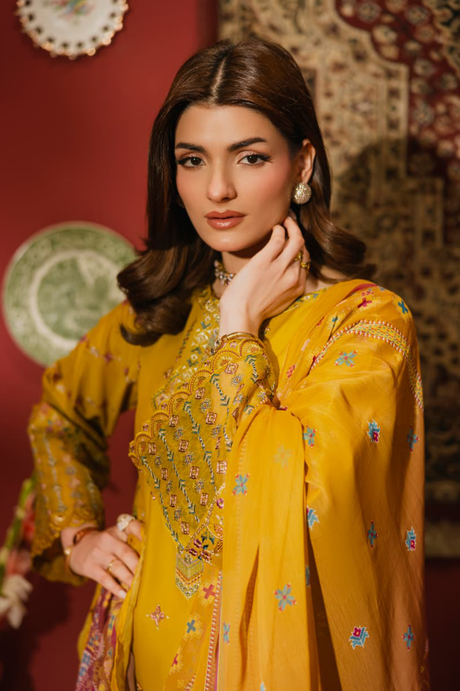 Maelin Emb-3PC - Zeenat Pret