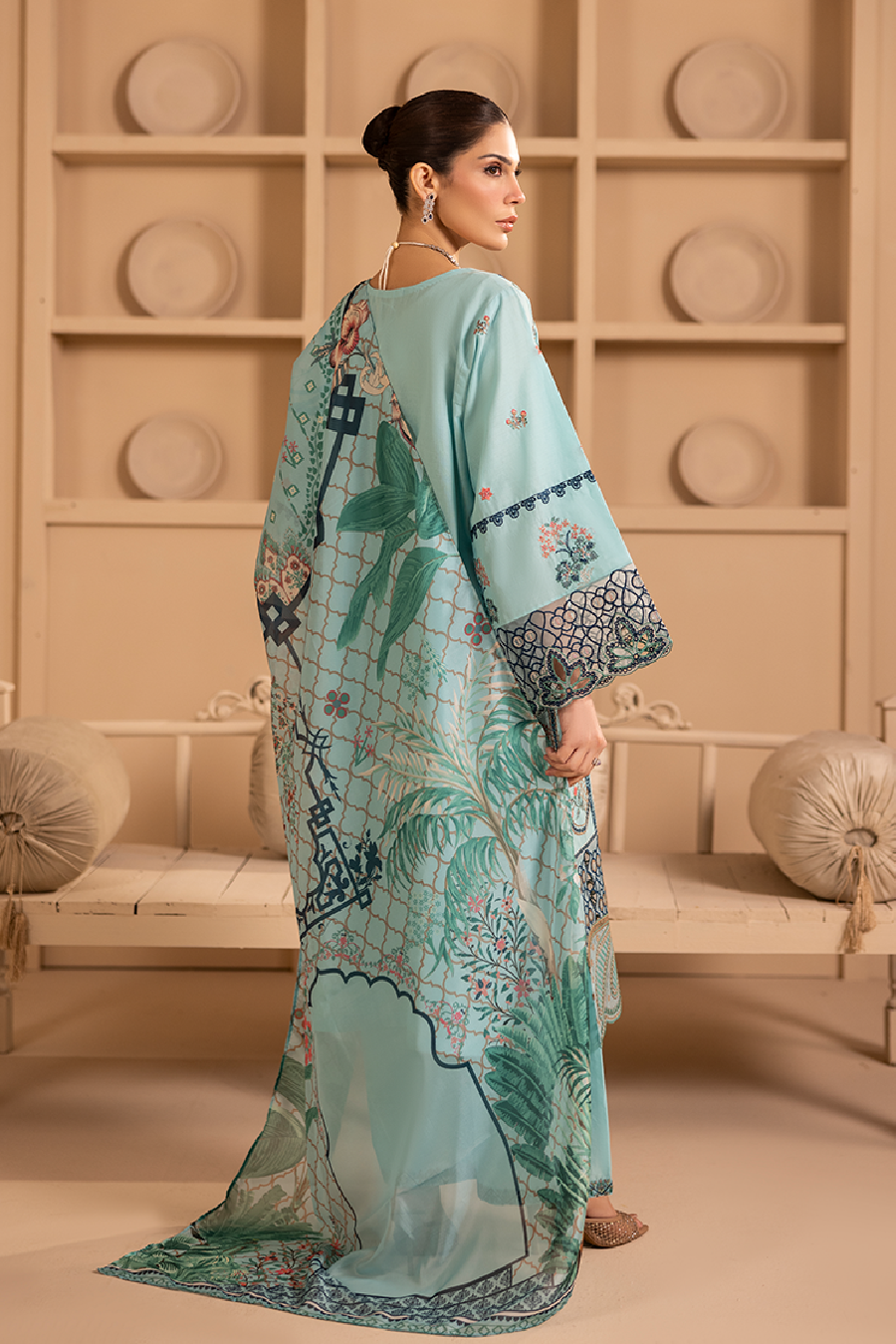 Marjan Emb -3PC - Zeenat Pret