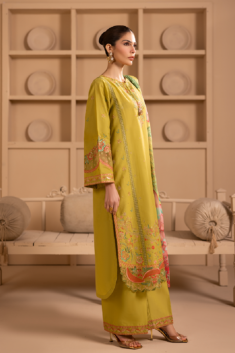 Meera Emb-3PC - Zeenat Pret
