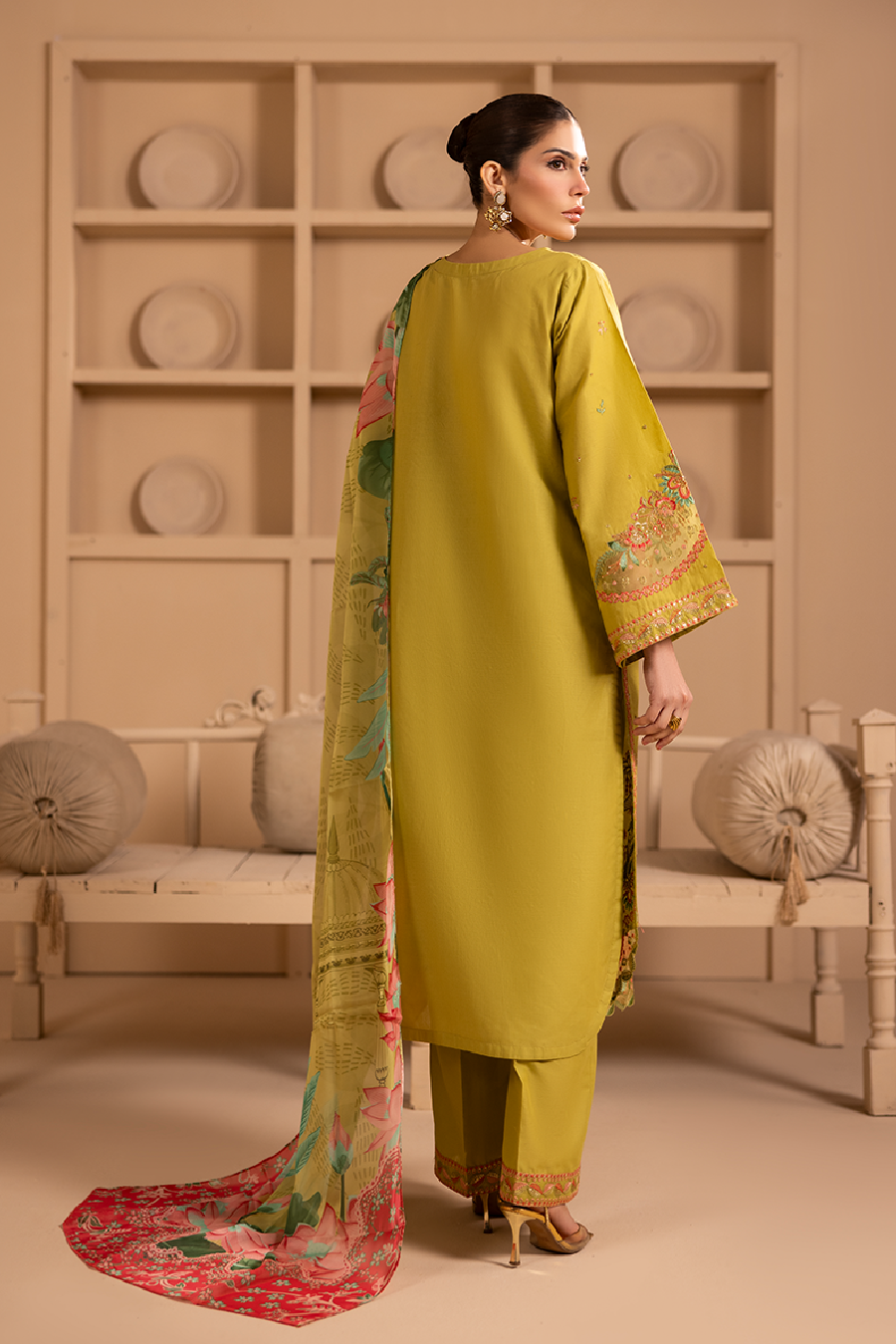 Meera Emb-3PC - Zeenat Pret