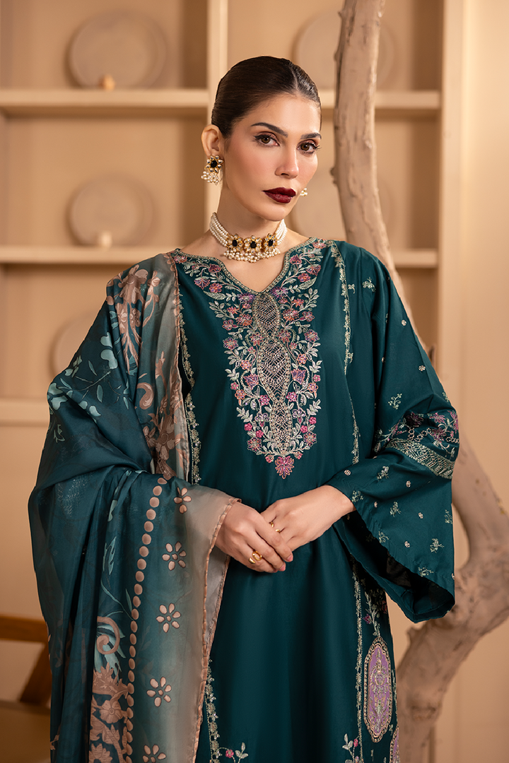Mehar Emb-3PC - Zeenat Pret