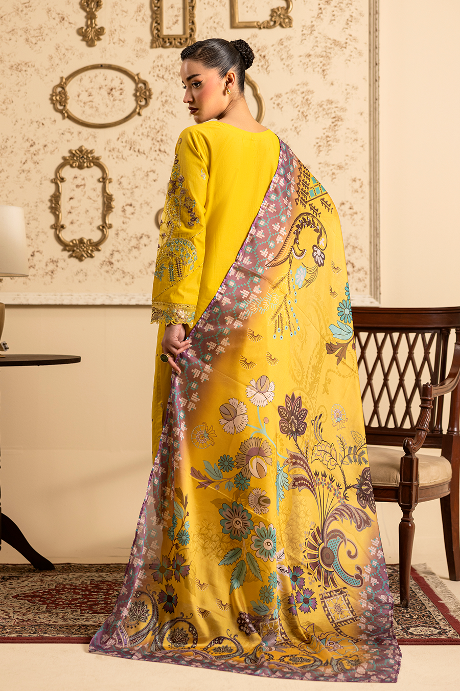 Melon Emb-3PC - Zeenat Pret
