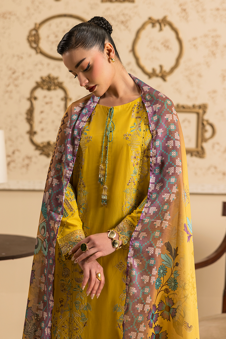 Melon Emb-3PC - Zeenat Pret