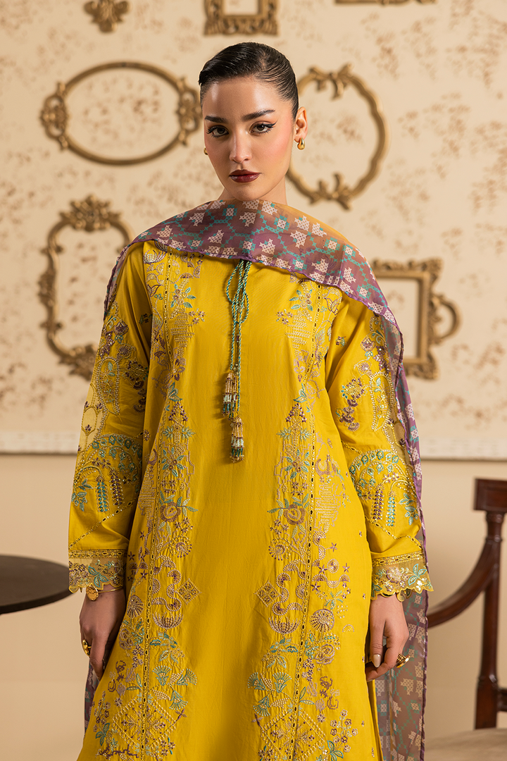 Melon Emb-3PC - Zeenat Pret