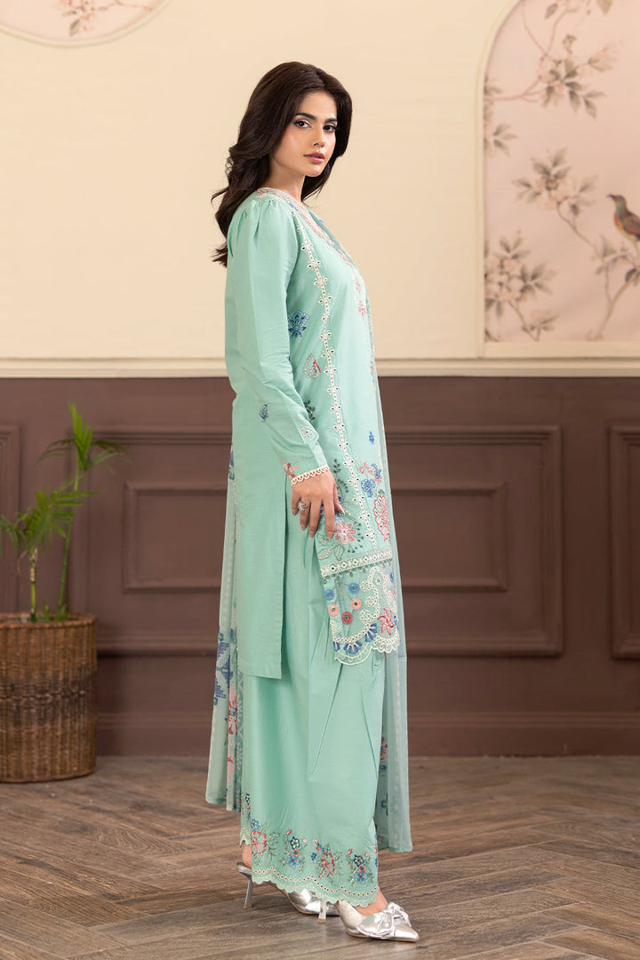 Moss Agate Emb-3PC - Zeenat Pret