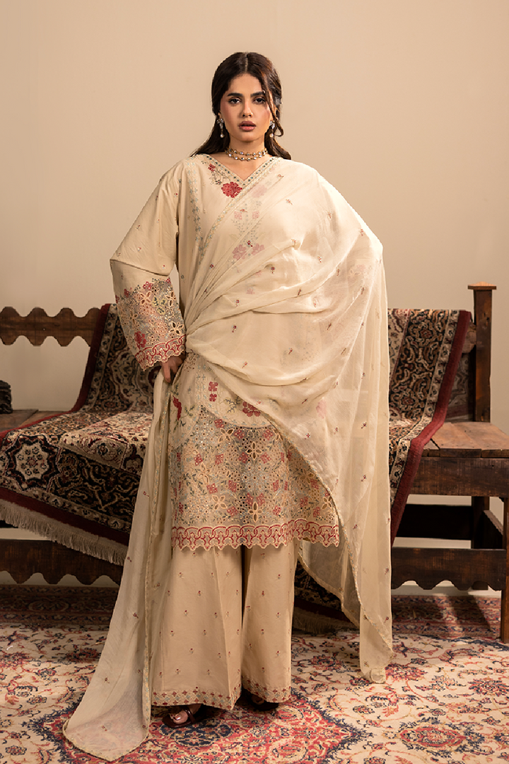 Mushq Emb-3PC - Zeenat Pret