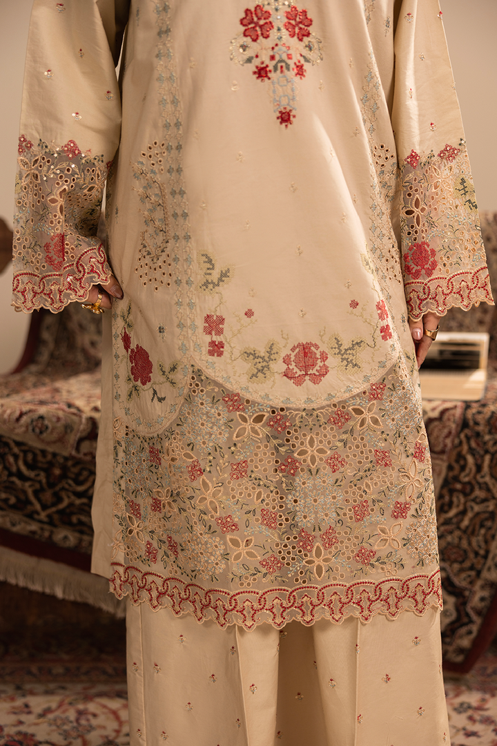 Mushq Emb-3PC - Zeenat Pret