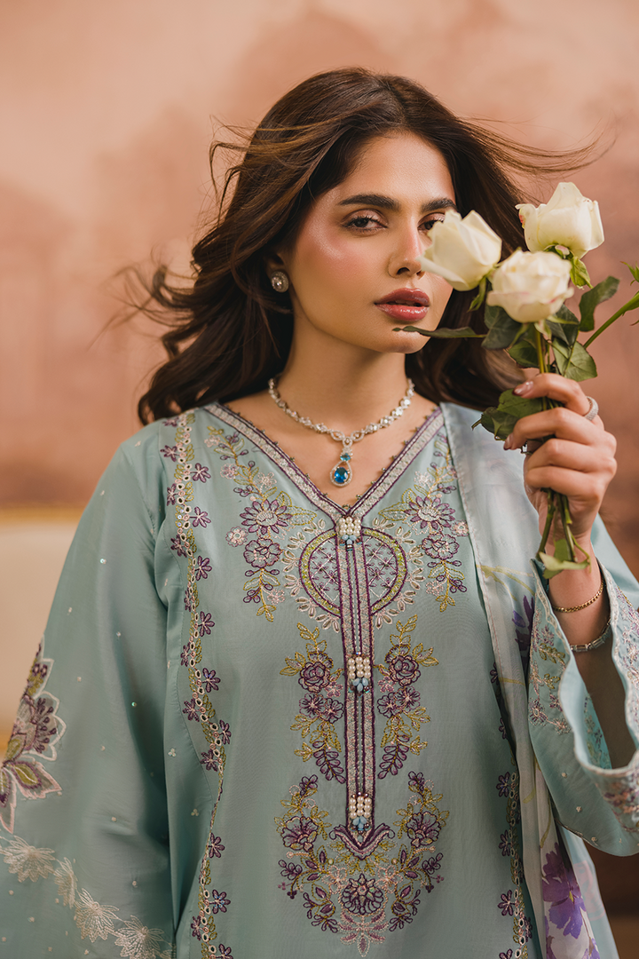 Pareesa Emb-3PC - Zeenat Pret