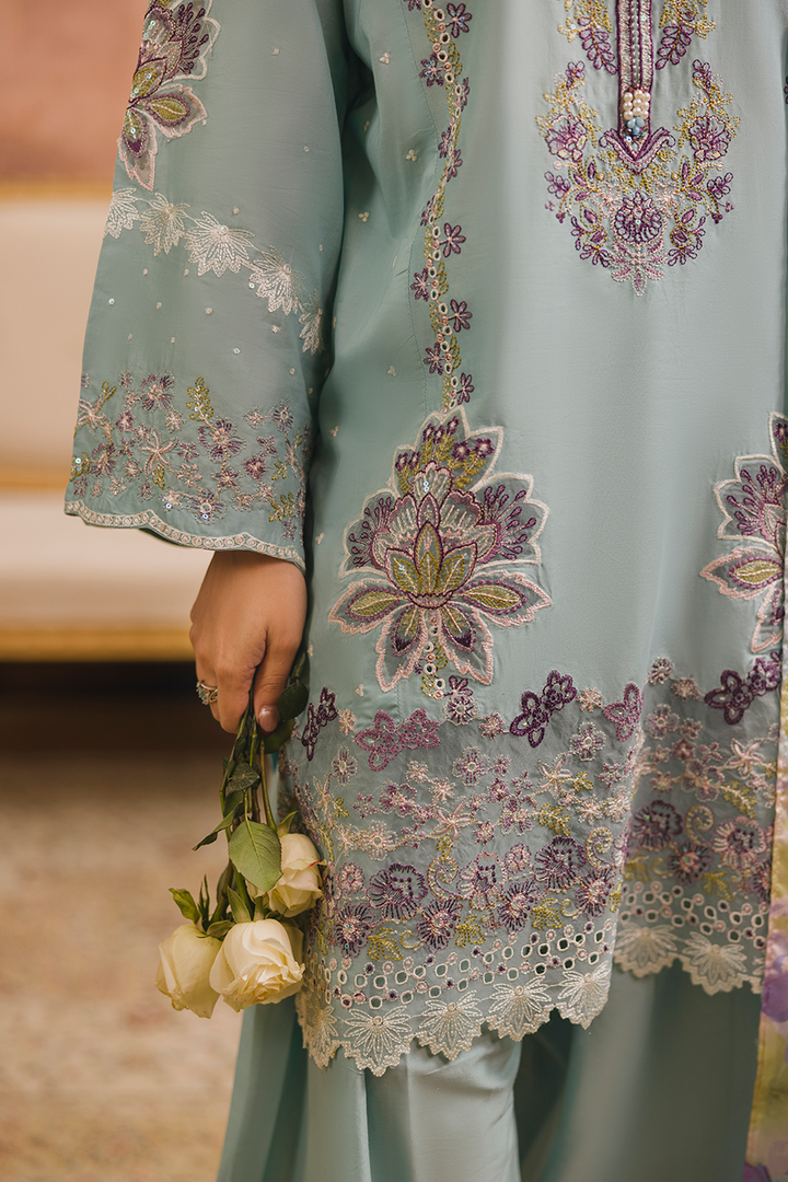 Pareesa Emb-3PC - Zeenat Pret