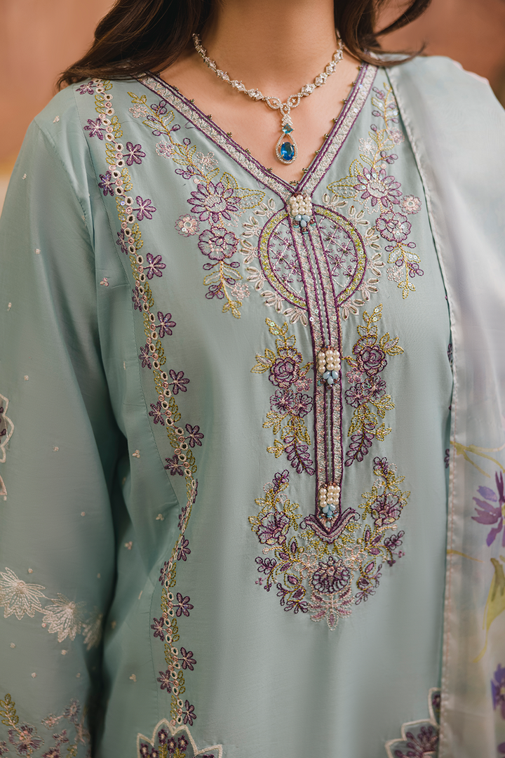 Pareesa Emb-3PC - Zeenat Pret