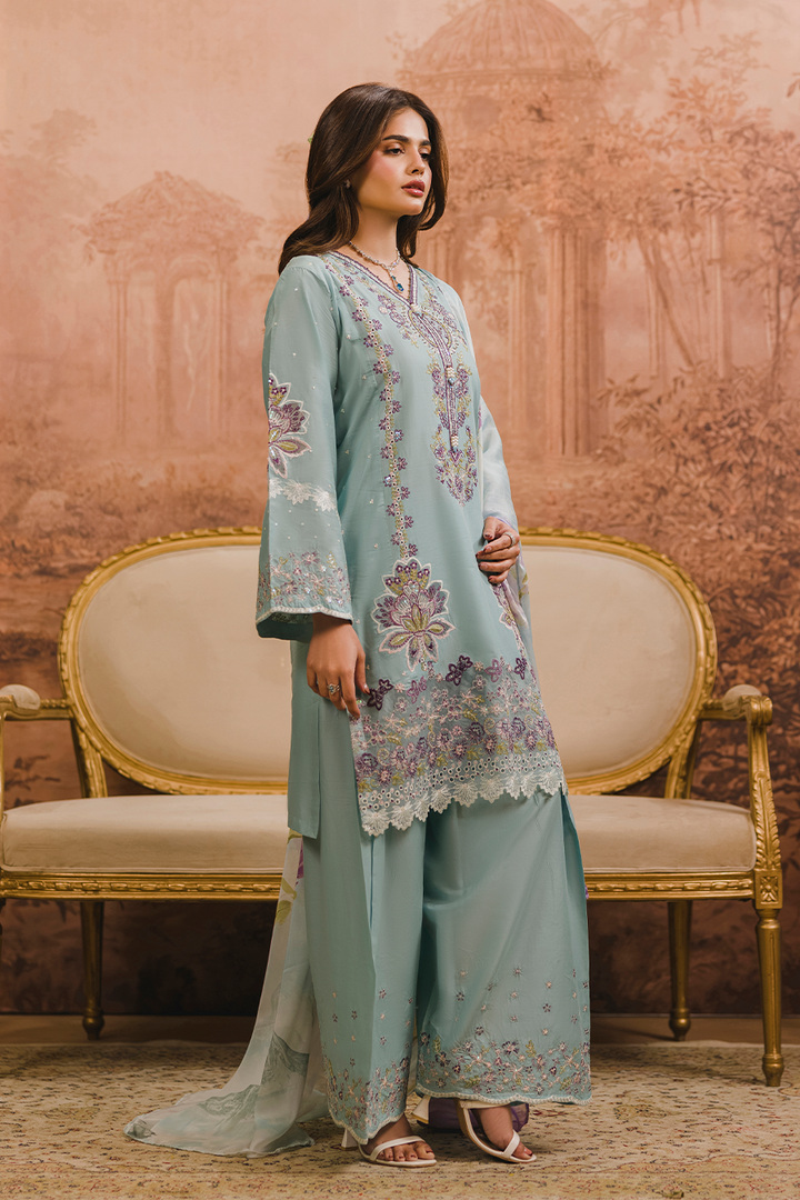 Pareesa Emb-3PC - Zeenat Pret