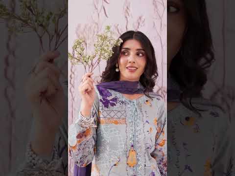 SKY – Printed Luxury Pret (3Pcs)