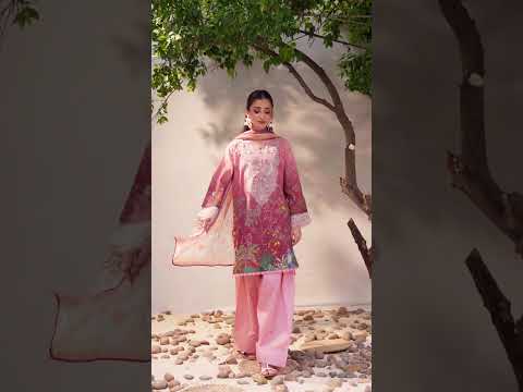ZYRA – Printed Luxury Pret (3Pcs)
