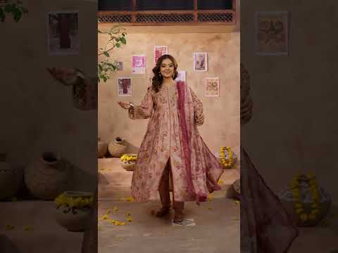 Meera - Cotton Cambric Frock (3PC)