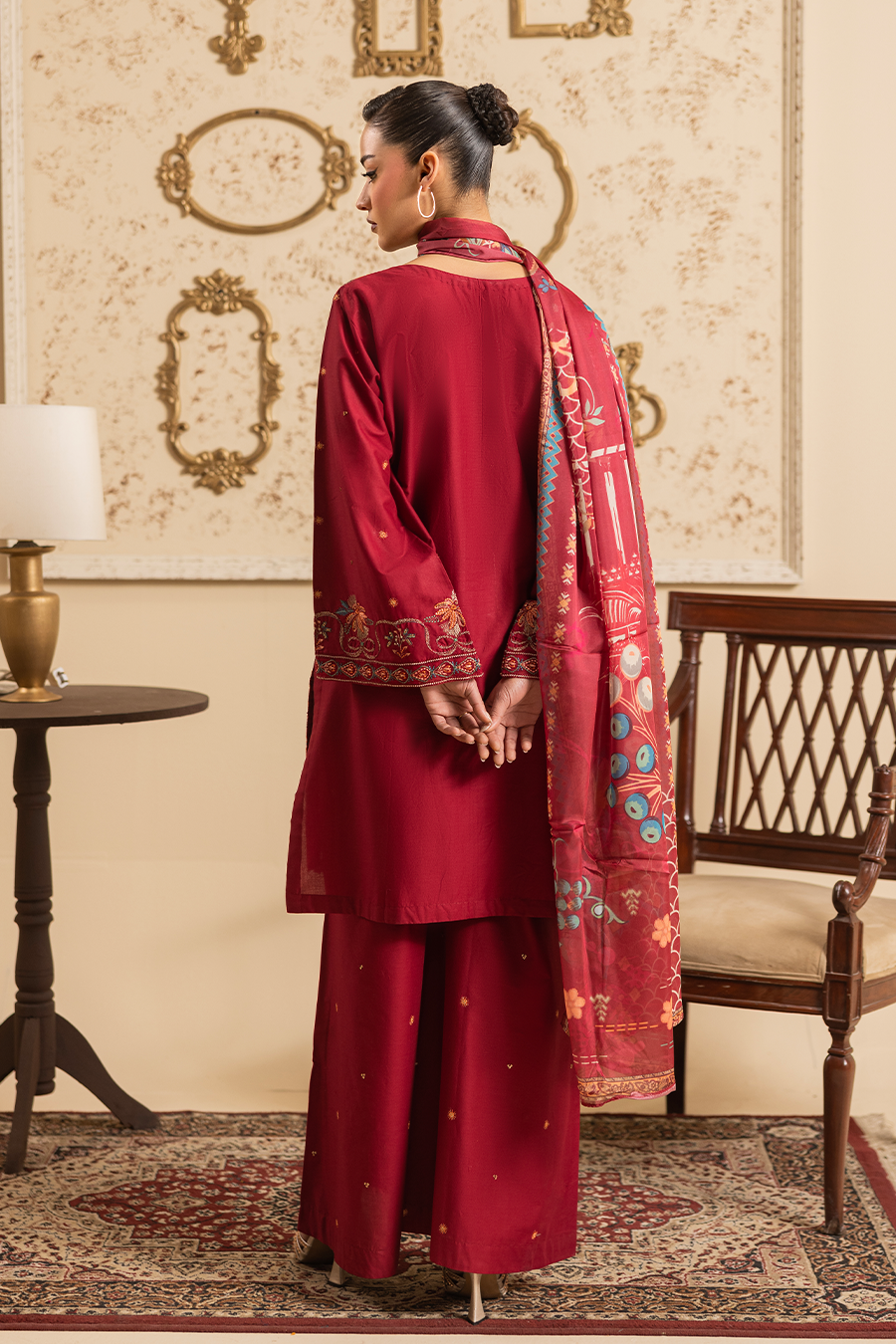 Shreya Emb-3PC - Zeenat Pret