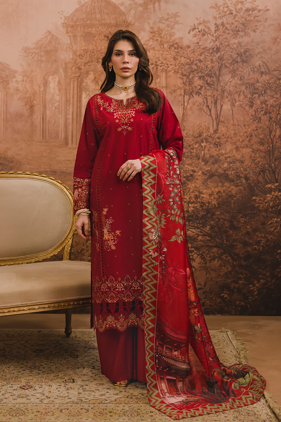 Soraya Emb-3PC - Zeenat Pret