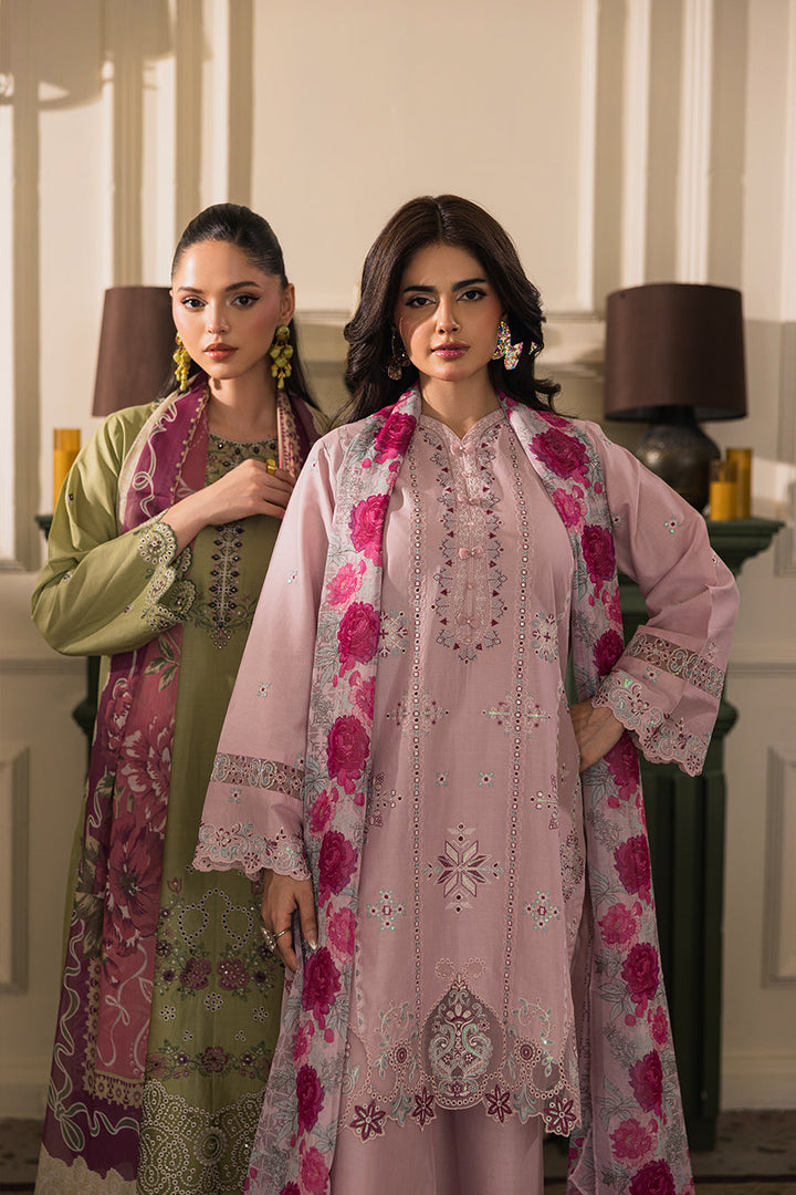 Tulip Opal Emb-3PC - Zeenat Pret