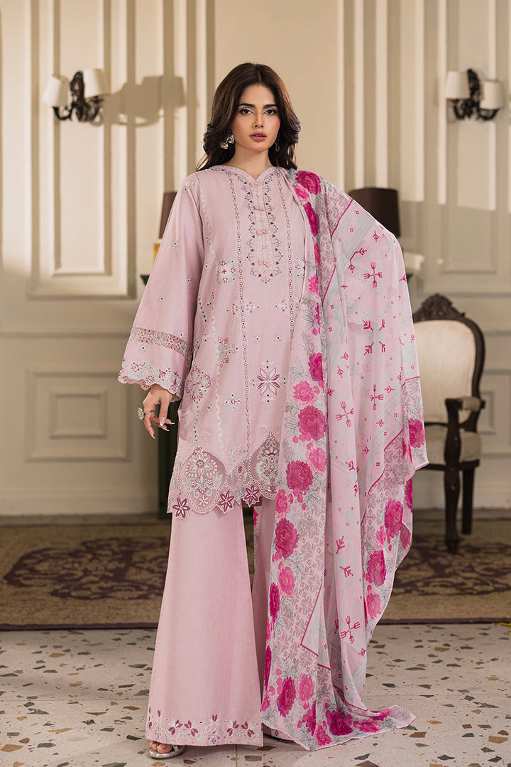 Tulip Opal Emb-3PC - Zeenat Pret