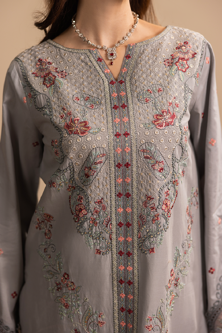 Zemira Emb-3PC - Zeenat Pret